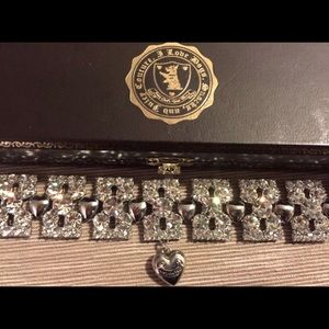 Juicy Couture Swarovski Crystal & Sterling Silver